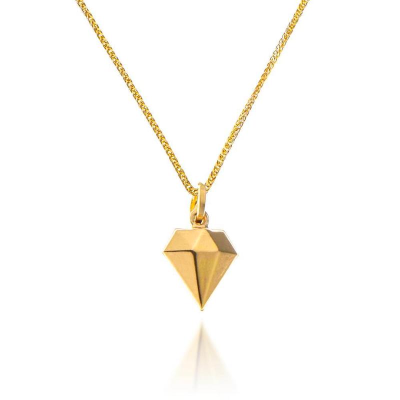 آویز  طلا الماس 