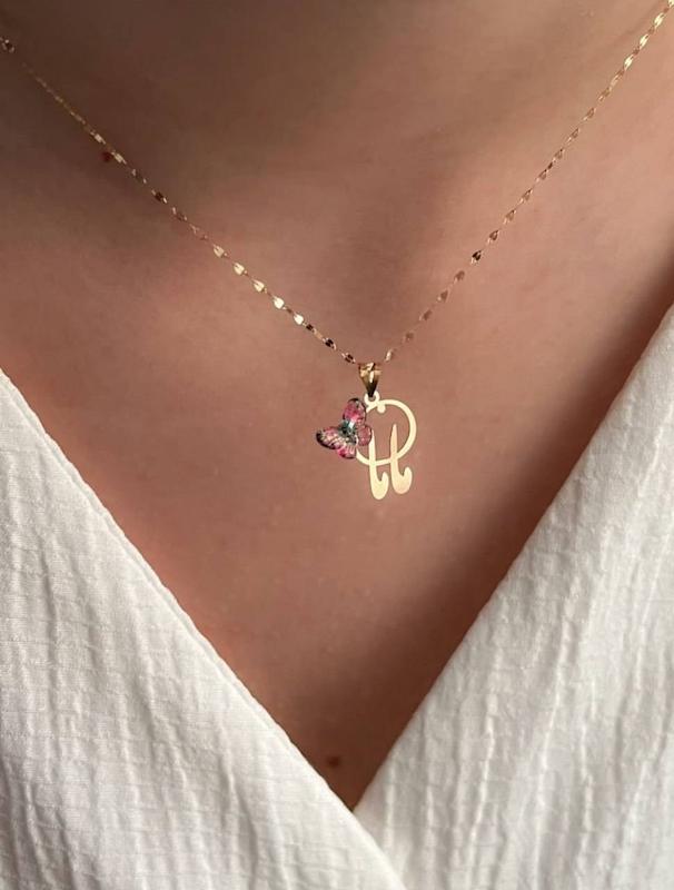 پلاک طلا مامان پروانه 