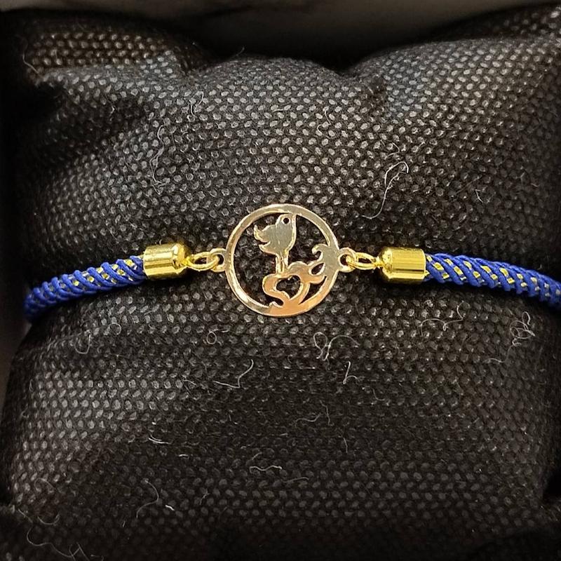 دستبند طلا پرنده 