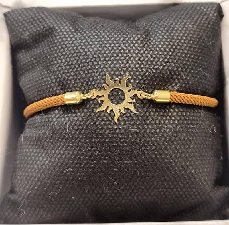 دستبند طلا خورشید 