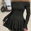پیراهن یقه آف شولدر عروسکی