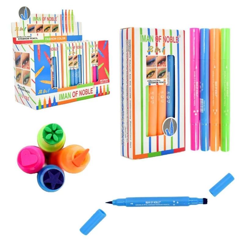 خط چشم رنگی استامپی