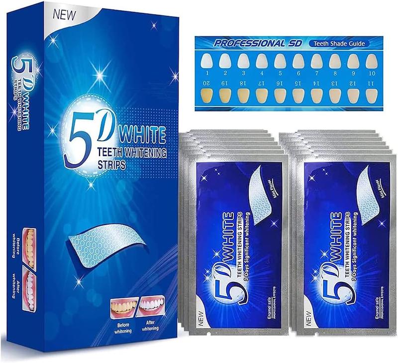 نوار 5D سفید کننده دندان 5D Teeth Whitening Strips