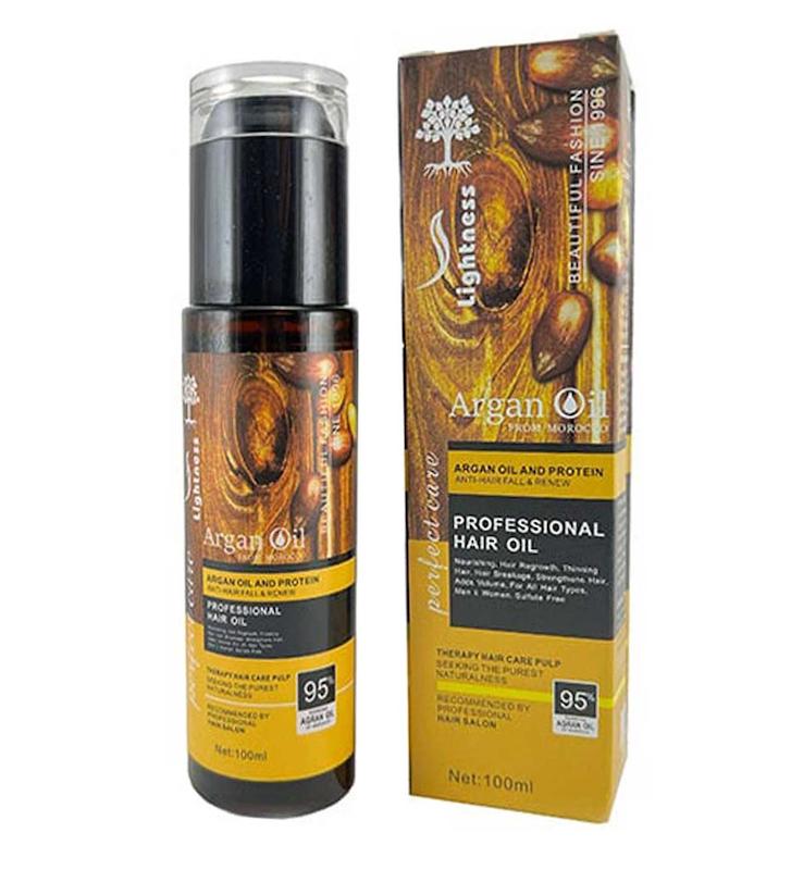روغن مو آرگان لایتنس