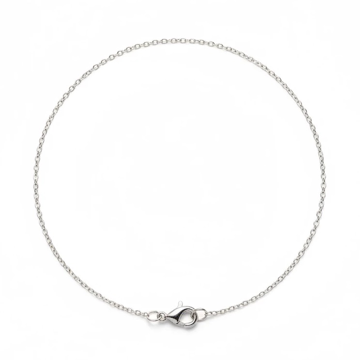 زنجیر نقره مدل ساده مینیمال