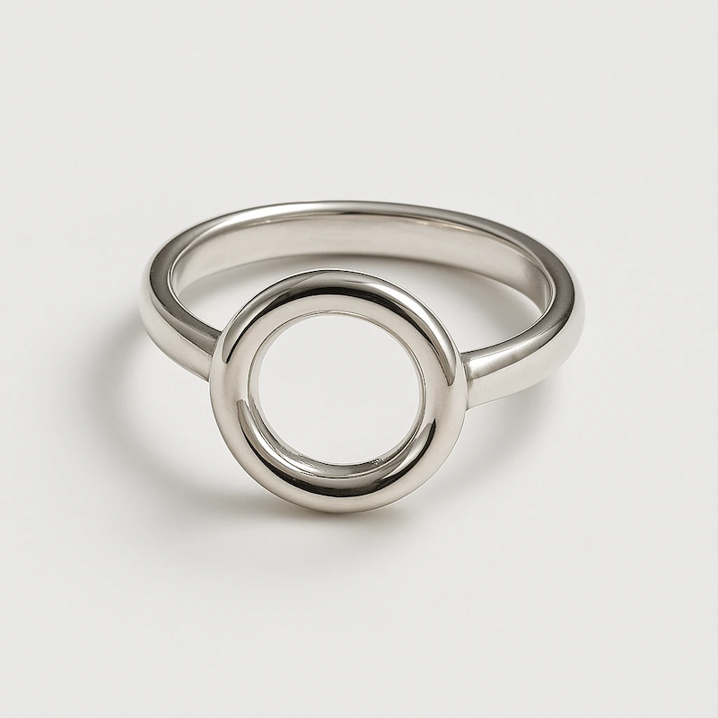 انگشتر نقره مدل آتنا