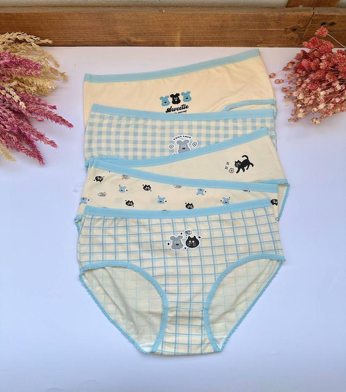 شورت عروسکی 3XL سگ و گربه آبی🐶🐱🩵 کد1480