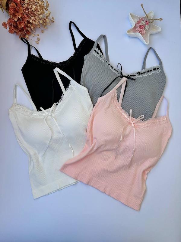 تاپ دانتل پاپیون👙👚 کد1589