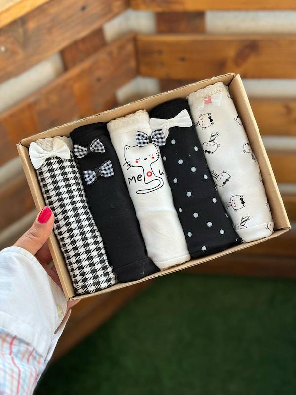 شورت عروسکی گربه میو🐱🖤 کد1037