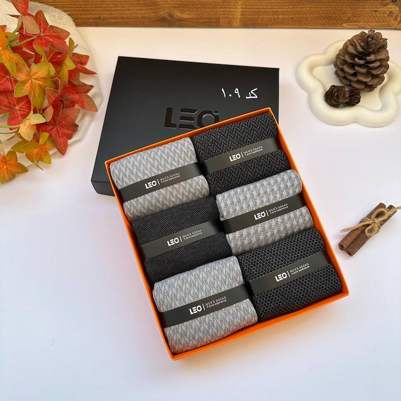  جوراب مردانه لئو  LEO کد 109