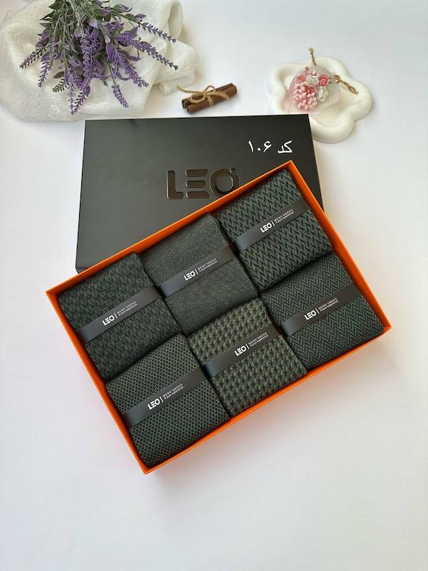  جوراب مردانه لئو  LEO کد 106