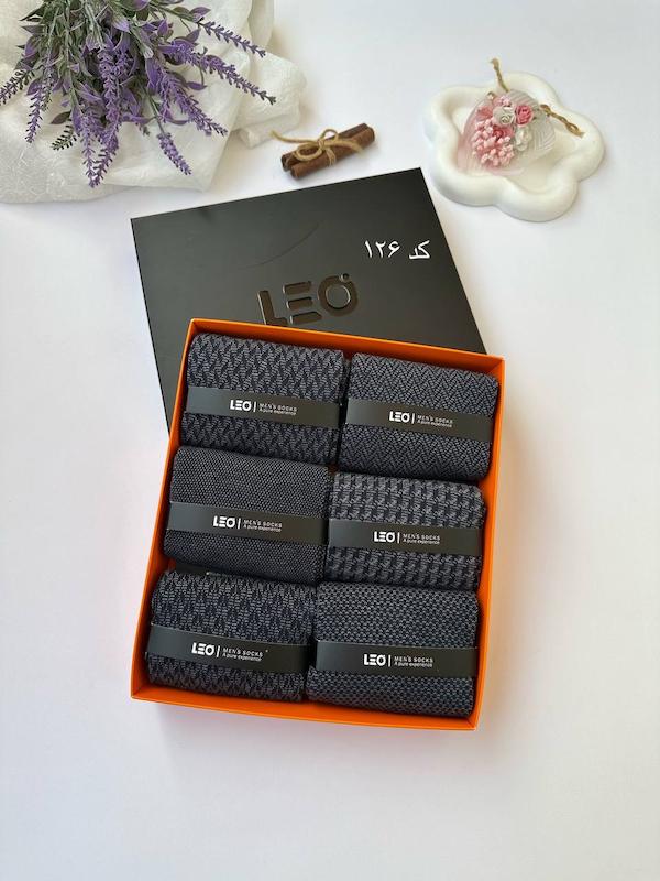  جوراب مردانه لئو  LEO کد 126