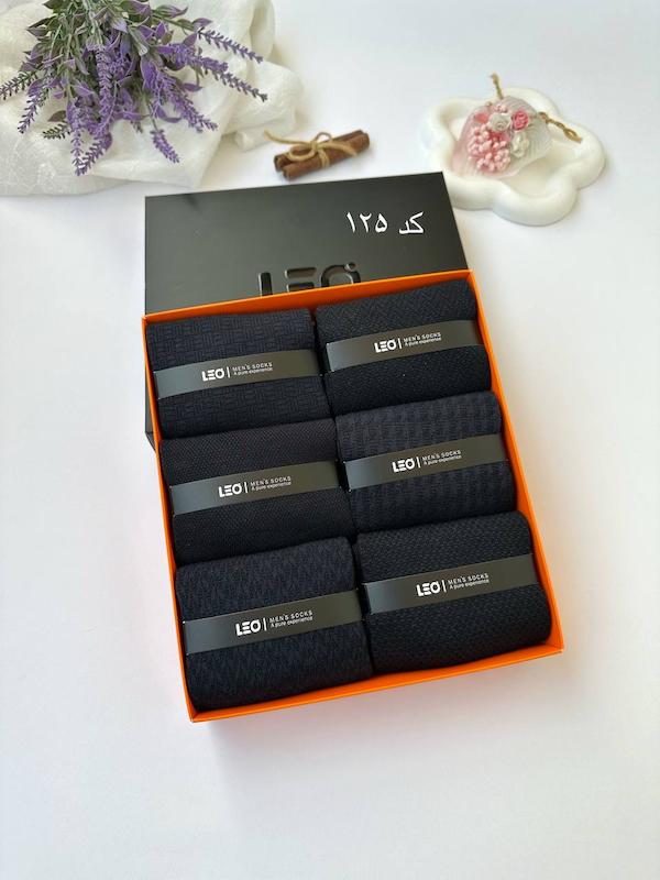  جوراب مردانه لئو  LEO کد 125