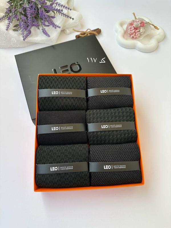  جوراب مردانه لئو  LEO کد 117