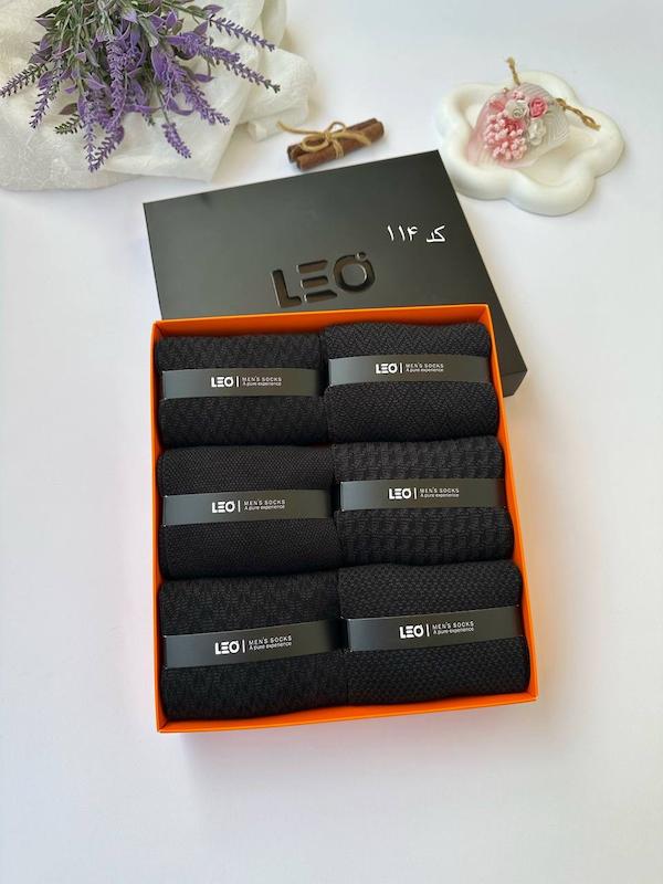  جوراب مردانه لئو  LEO کد 114