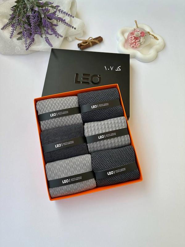  جوراب مردانه لئو  LEO کد 107