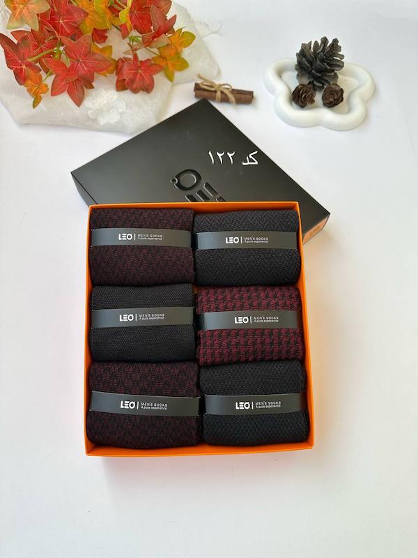  جوراب مردانه لئو  LEO کد 122