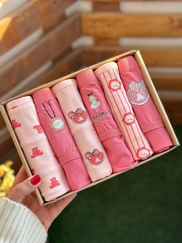 شورت عروسکی  3XL پینکی گرل کد1736