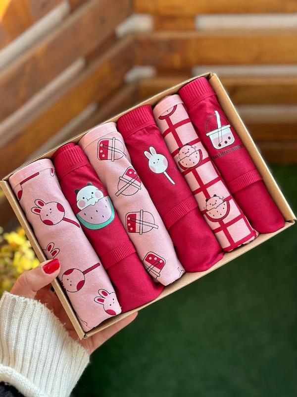 شورت عروسکی  3XL آیس پک هندونه کد1738