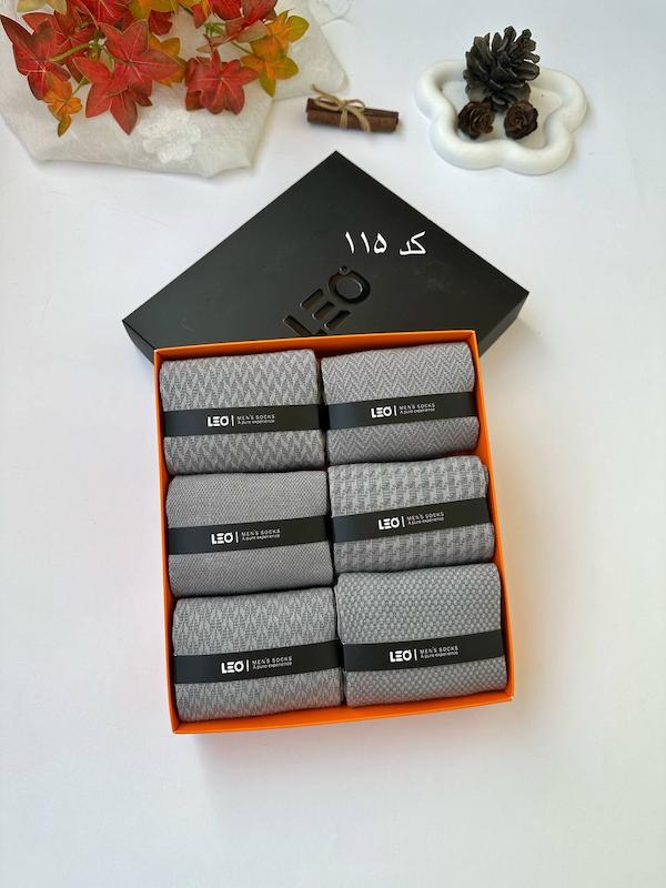  جوراب مردانه لئو  LEO کد 115