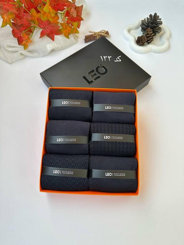 جوراب مردانه LEO کد 133