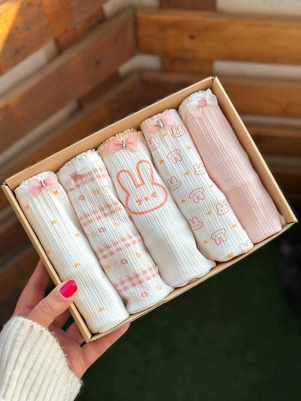 شورت عروسکی شکوفه و خرگوش کد1746