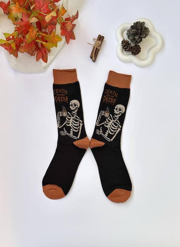 جوراب هنری مردانه اسکلت کد 1730