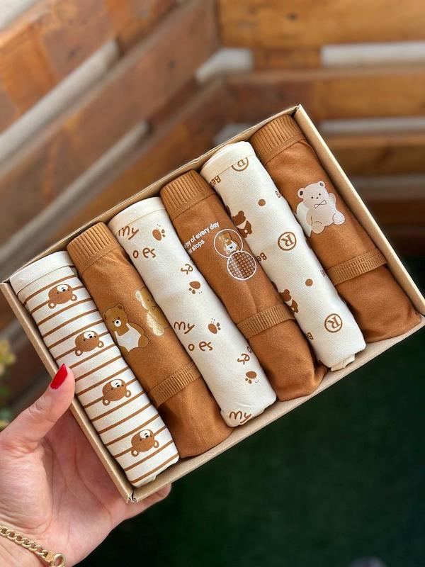 شورت عروسکی  3XL تدی قهوه ای کد1742