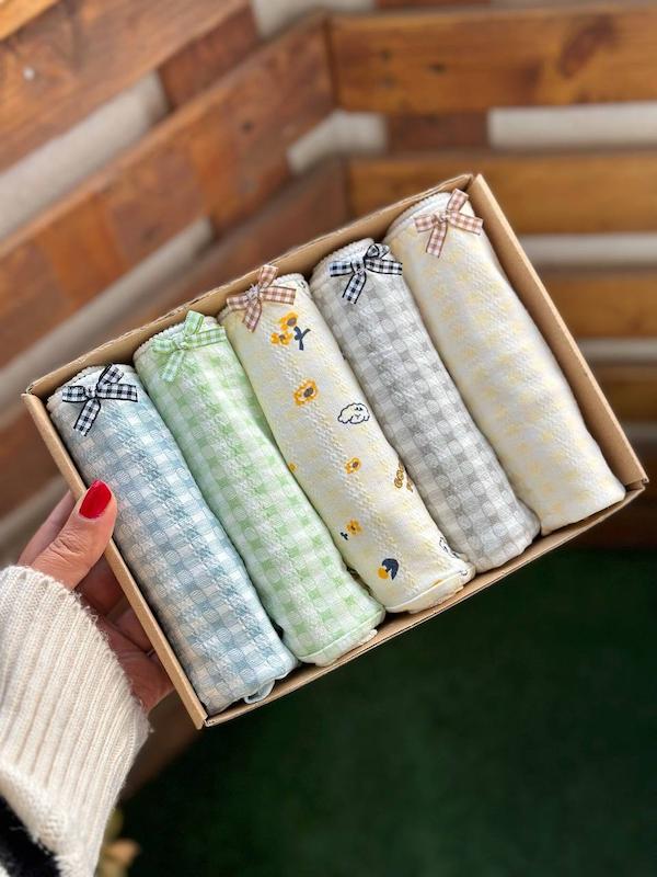 شورت عروسکی چهارخونه رنگی کد1190