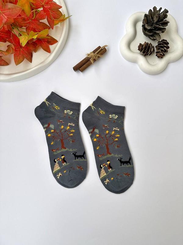 جوراب هنری مچی Night کد1792