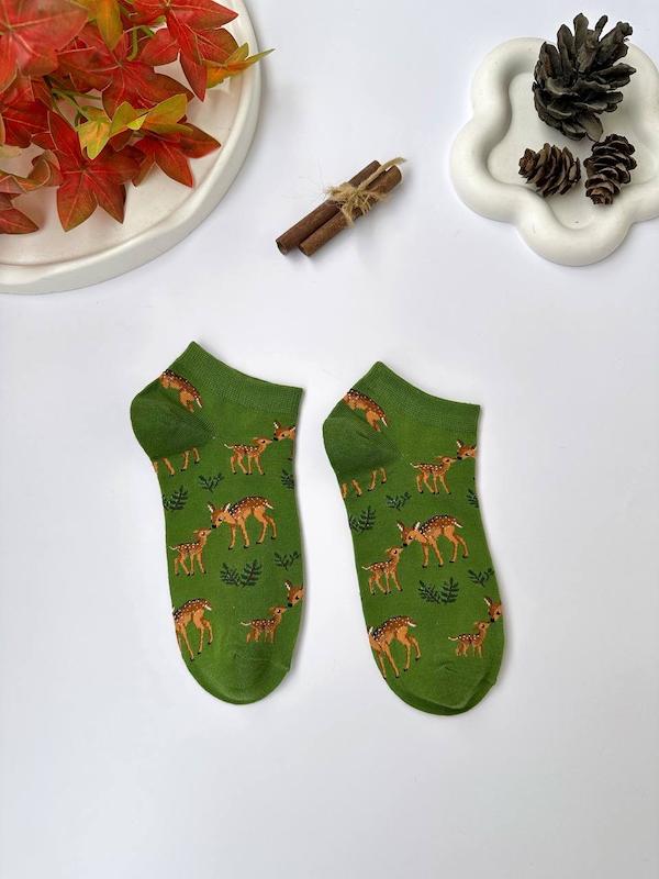 جوراب هنری مچی آهو کد1789