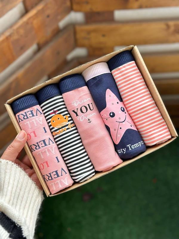 شورت عروسکی 2XL  ستاره دریایی کد1808