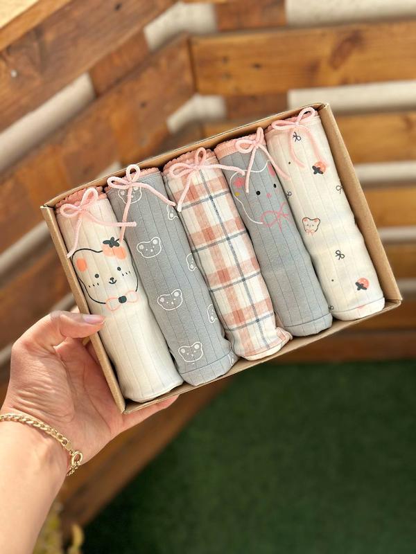 شورت عروسکی 2XL تدی و پاپیون کد1813