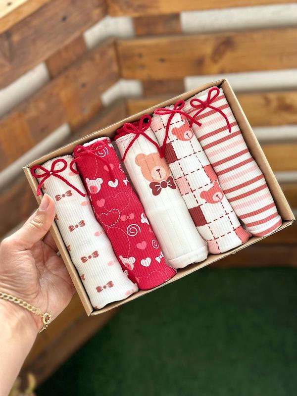 شورت عروسکی 2XL تدی آلبالویی کد1815