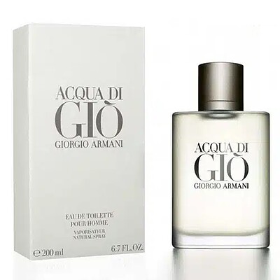 ادو تویلت جورجیو آرمانی آکوا دی جیو – جیو سفید Giorgio Armani Acqua di Gio مردانه 100 میلی لیتر