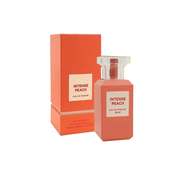 ادو پرفیوم فراگرنس ورد اینتنس پیچ Fragrance world intense peach زنانه و مردانه حجم 80 میلی لیتر