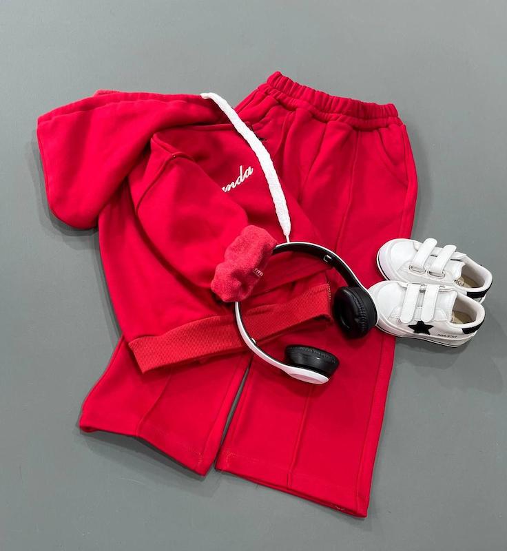 سوییشرت و شلوار بگ دخترانه کد ۸۱۰ 