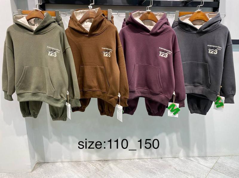 ست هودی و شلوار دورس. وارداتی کد 1010