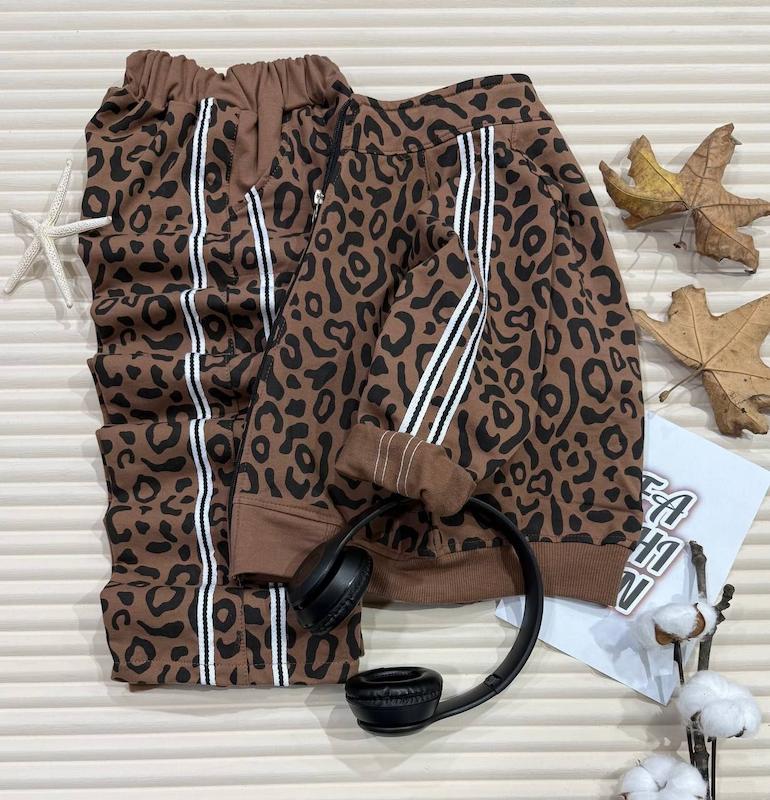 ست پلنگی  دورس دخترانه کد 1030