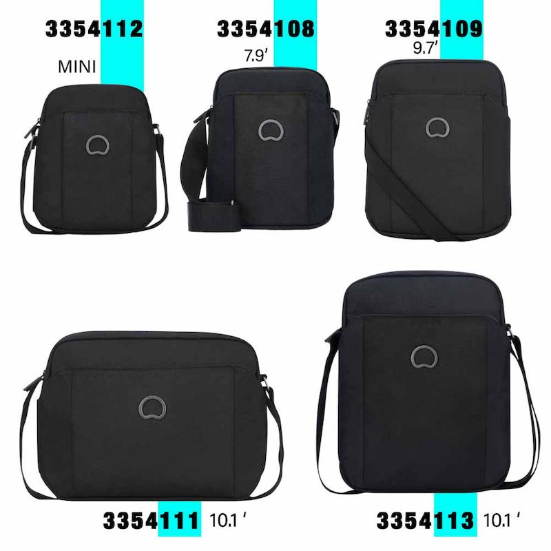 کیف دلسی دوشی 10.1 اینچ مدل پیک پوس مشکی 335411100