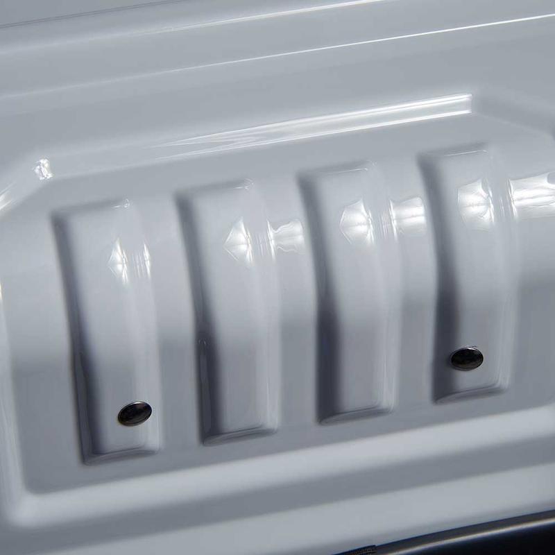 چمدان کابین دلسی پلی کربنات مدل رمپارت 55 سانت خاکستری 218180121