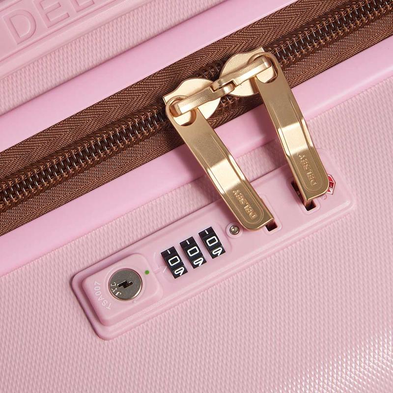 چمدان اور سایز دلسی مدل فری استایل 82 سانت صورتی 385983109