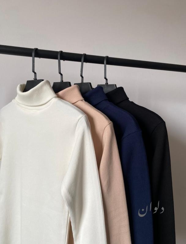 بلوز یقه اسکی فینگردار کد ۲۷۶