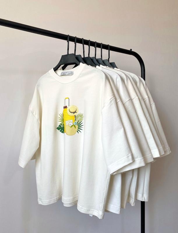 تیشرت باکسی summer کد 286