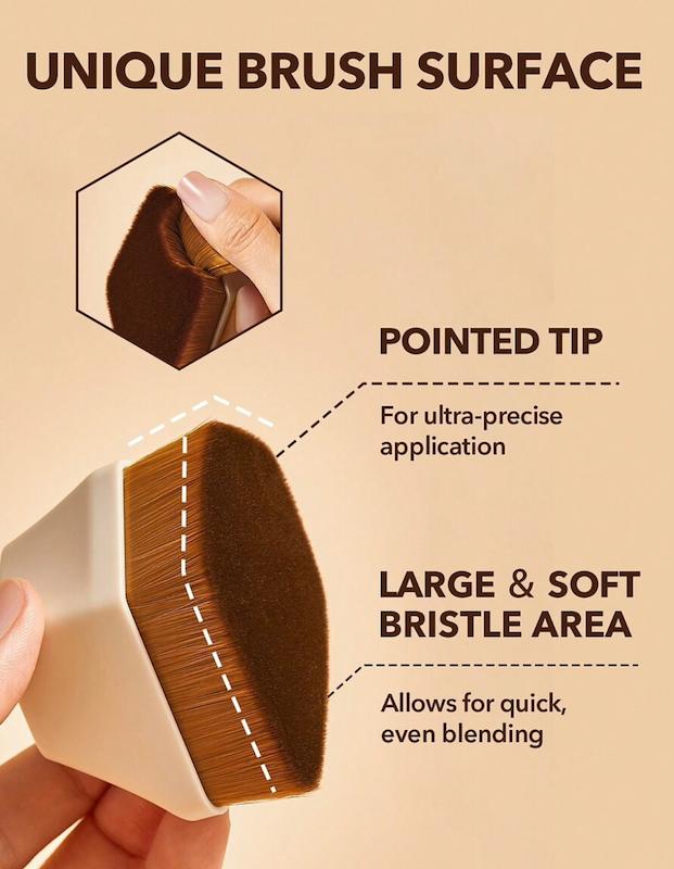براش مغناطیسی کرم پودر شیگلم  Skin Magnet Foundation Brush Brosse