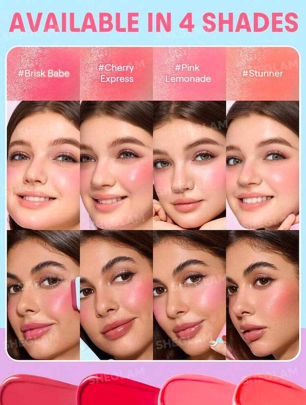 رژگونه استیکی شیگلمSHEGLAM رنگ Pink lemonade