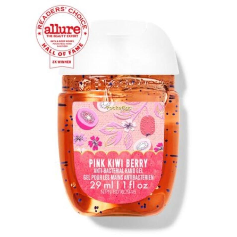 ژل ضدعفونی کننده دست bath & body works رایحه Pink kiwi berry 🥝