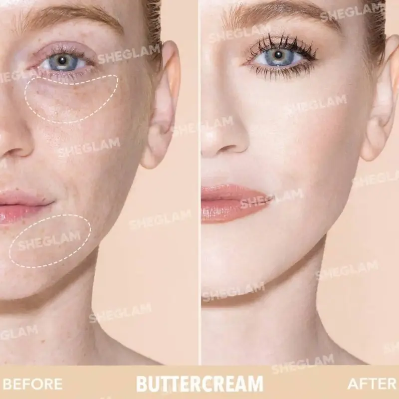 کانسیلر پددار شیگلم SHEGLAM رنگ Buttercream