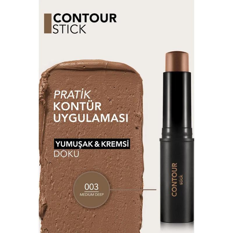 کانتور استیکی فلورمار flormar کد 003 medium deep