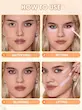 پودر فیکس دوطبقه شیگلم SHEGLAM مدل مات و لیفت کننده پوست Translucent